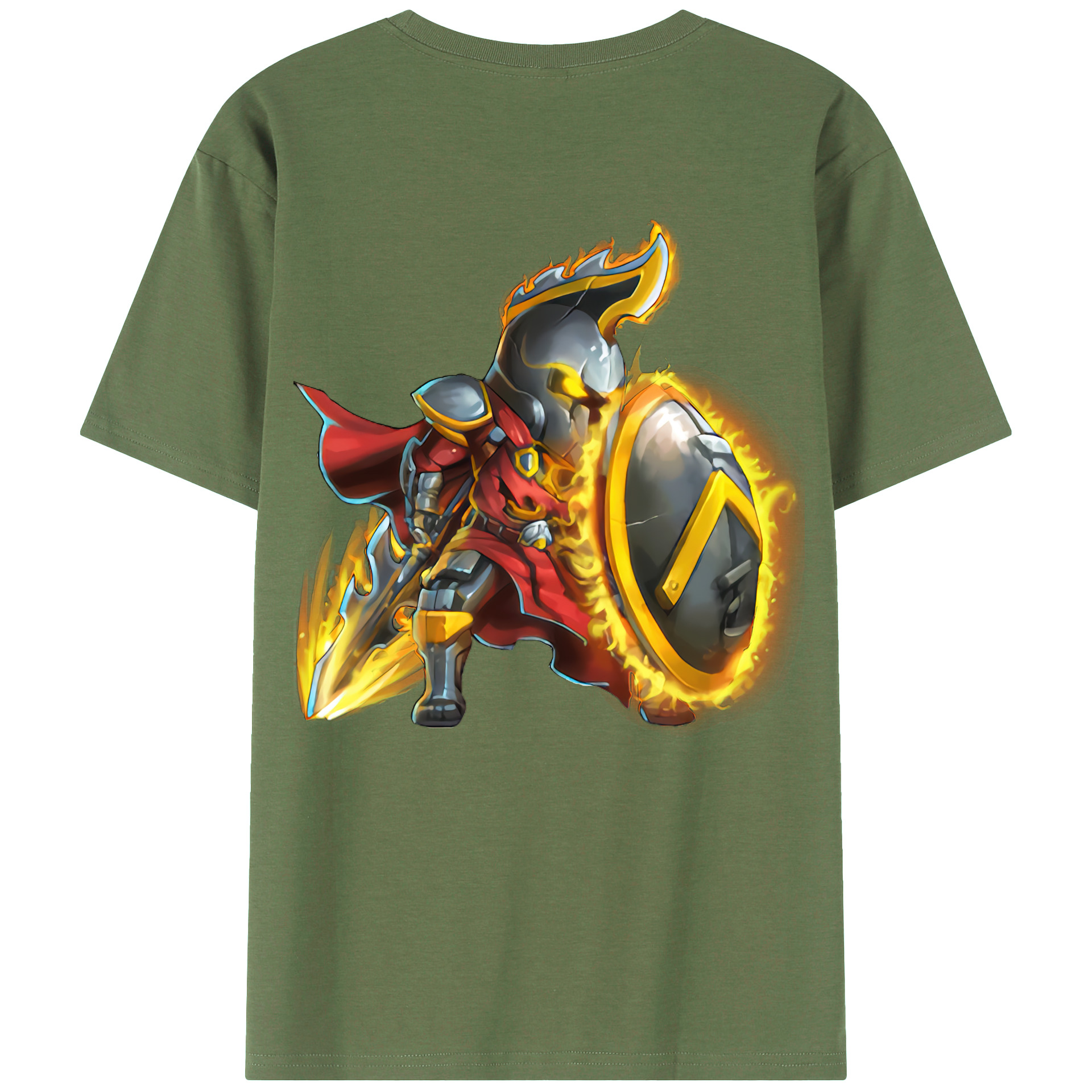 （画像用） リーグ・オブ・レジェンド League of Legends LOL 綿100％ メンズ半袖Tシャツ（バックプリント） 通気性